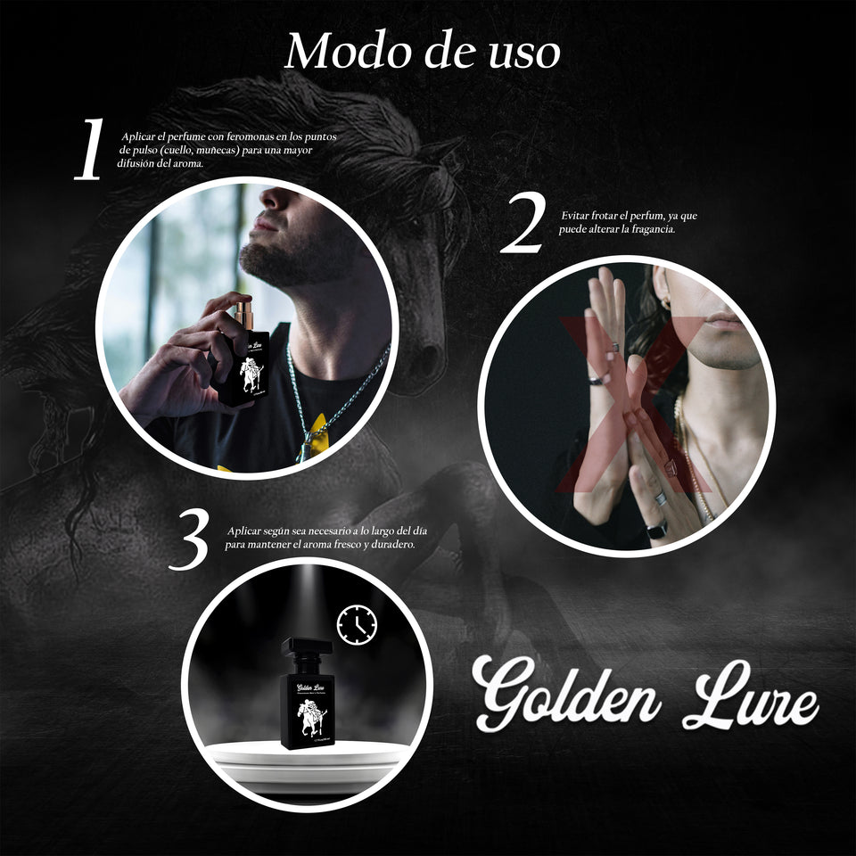 Golden Lure – Perfume con Feromonas