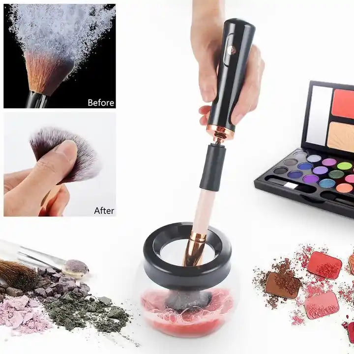 LIMPIADOR DE BROCHAS DE MAQUILLAJE